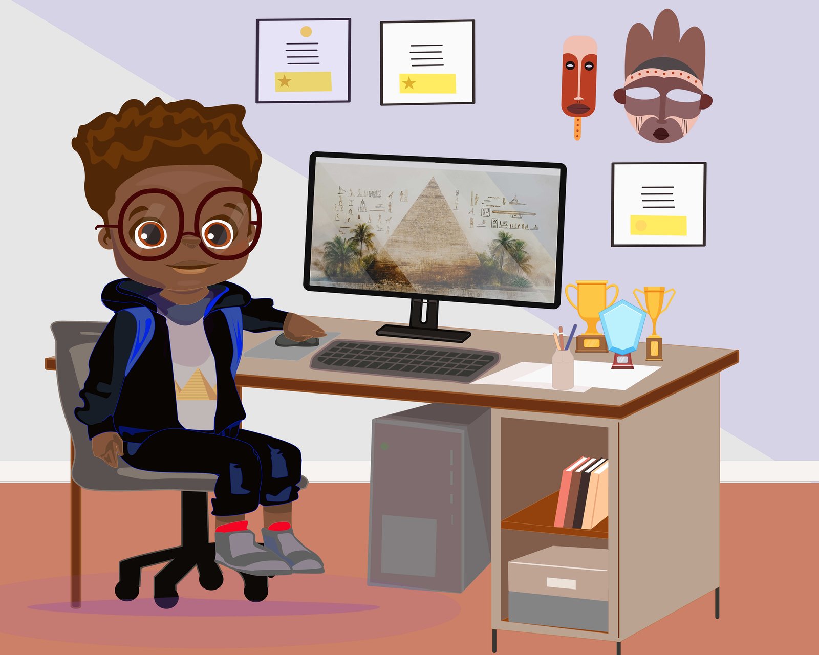 STEM 'n 'Nem™ - Black children learning S.T.E.M. education and cultural awareness